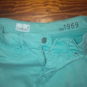 Gap Jeans Mint Green!